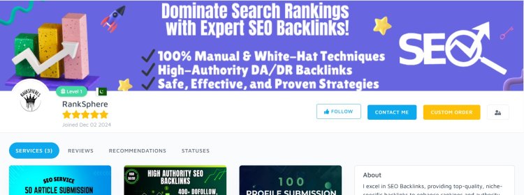 RankSphere Introduces SEO Services for Businesses Looking to Dominate Google