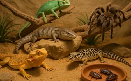 What Types of Exotic Pets Eat Dubia Roaches?