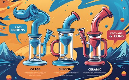 Glass vs Silicone vs Ceramic Bongs: Which Type is Right for You?