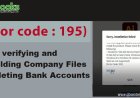 Different ways to Rectify QuickBooks Error Code 195