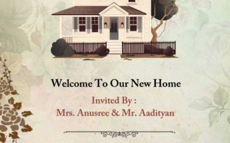 Modern House Warming Invitation – Elegant & Easy to Edit