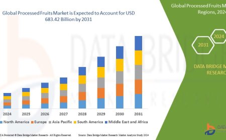 Processed Fruits Market Grows with Demand for Convenience and Healthy Snack Options