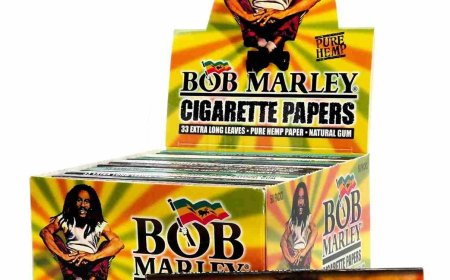 Buy Bob Marley 1 1/4" Pure Hemp Cigarette Rolling Papers