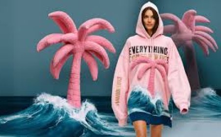Pink Palm Puff Hoodie: USA’s Hottest Fashion Trend 2025