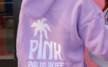 The Rise of Statement Streetwear: Pink Palm Puff Hoodie in the Spotlight