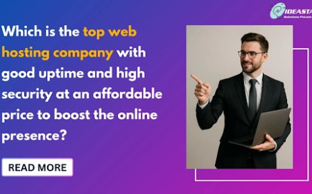 Which is the top web hosting company with good uptime and high security at an affordable price to boost the online presence?